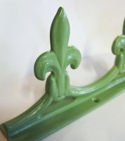 Aluminium Bridled Fleur de Lys Cresting (600mm)