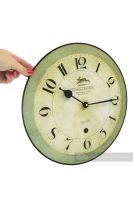 Green Hunting Club Wall Clock