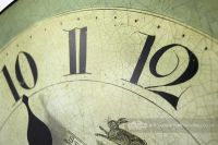 Green Hunting Club Wall Clock