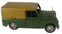 Green 4x4 Car Replica Ornament Side View
