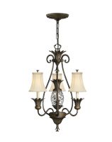 "Hillersbrook Manor" Hanging Light With Crystal Effect Pendant
