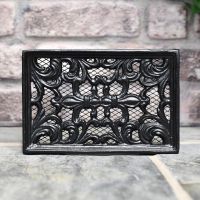 “Hannock Hall” 9" x 6" Cast Iron Air Brick with Mesh Guard