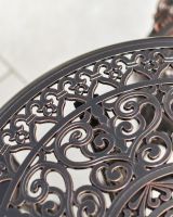 Heart and Scroll Design Garden Table