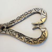 “Blissmere” Heart styled hook rack