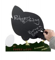 Hen Chalk Board