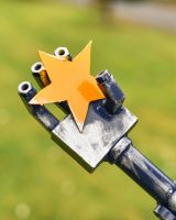 Close up of Hero Robot Star