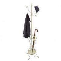 Cream "Parker" Hat & Coat Stand in Use