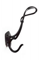 black iron coat hook
