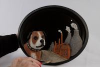 House Sign - Hand Painted - Staffordshire Bull Terrier