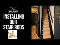 Polished Brass Ball Finial Stair Rods - 16mm