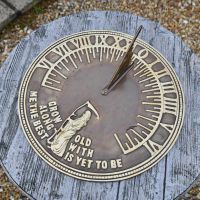Old Father Time Sundial