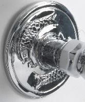 Bright Chrome Water Nymph Garden Tap