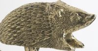 Polished Brass Hedgehog Garden Tap