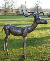 “Buckington” Impala Garden Sculpture 