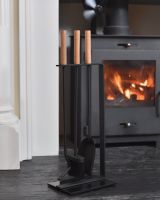 In situ photo of hartwell fireside companion set