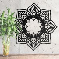 Mandela Wall Art in Situ Amongst Plants