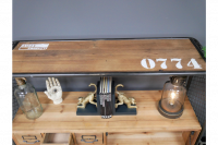 Industrial Cart Cabinet Drawers in Use
