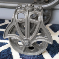 Metal Cart Style Wheels