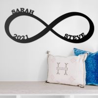 Lovers Infinity Loop Wall Art 
