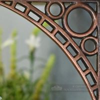 Iron Bridge Small Antique Copper Finish Close Up