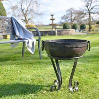 Iron Kadai Fire Bowl in a 40cm Size
