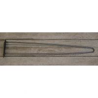 Two Prong Hairpin Table Leg Created From Iron