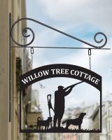 Charming Jack Russell & Labrador Wall Sign 