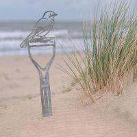 Jay Bird Sheet Steel Silhouette in Natural Steel Finish