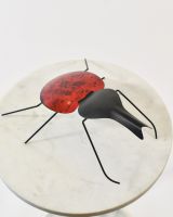 Jewel the Recycled Metal Beetle Sculpture