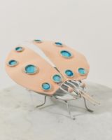 June the Recycled Ladybug Sculpture