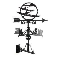 Kayak Weathervane Created From Cast Iron
