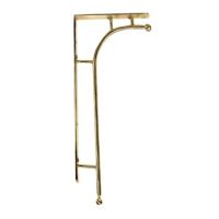 Kepler Modern Polished Brass Bracket 50 x 24cm
