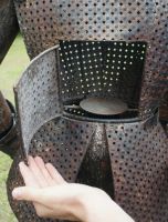 16th Century “White Knight” Replica, Ornamental Suit of Armour, Hand Made in Rustic Metal
