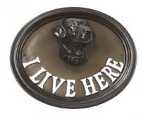 House Sign - Labrador - I Live Here