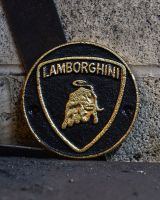 Lamborghini Logo Vintage Style Cast Iron Sign