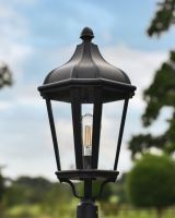 "The Grange" Traditional Hexagonal Pillar Light Lantern