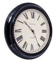 “Walker Court” Wall Clock with Roman Numerals