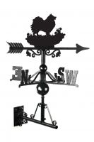 Large Cast Iron Pomeranian Weathervane