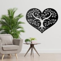 Tree Heart Wall Art in Situ