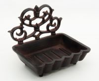 Ornate Square Wall Mounted Soap Dish