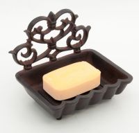 Ornate Square Wall Mounted Soap Dish
