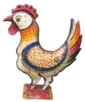 "Morwell Range" Large Painted Rooster