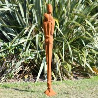 Large Cast Iron "The Loving Couple" Garden Statue
