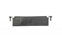 Large Traditional Black Iron Simplistic Internal Door Letter Flap