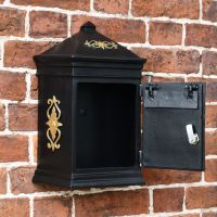 Wall Mounted lockable letter box