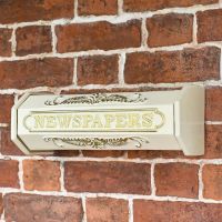Times Past Victorian Cream styled newspaper box