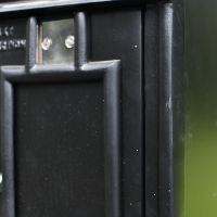 Space on the Front of the Post Box for Signs