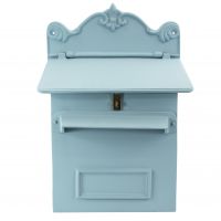 "Bubblegum Blue" Goldhay Secure Post and Parcel Box