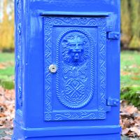 Close up of door with lock 