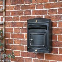 "The Sheffield" Post Box in Black 